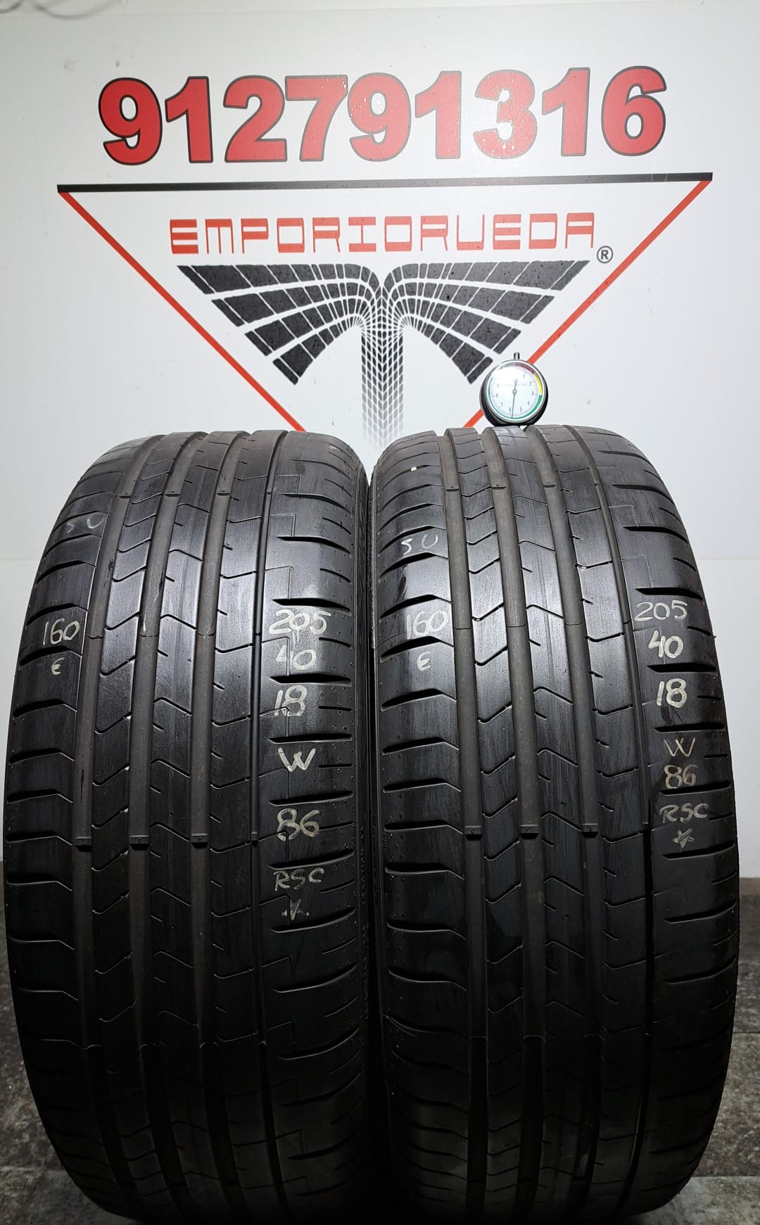 PIRELLI PZERO USADO RSC 205/40 R18 86 W